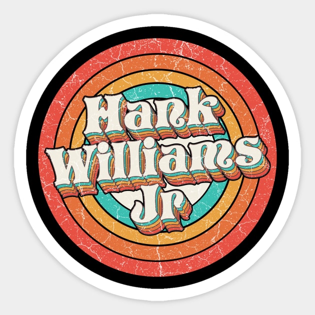 Williams Jr - Vintage Grunge Style Sticker by Intercrossed Animal 